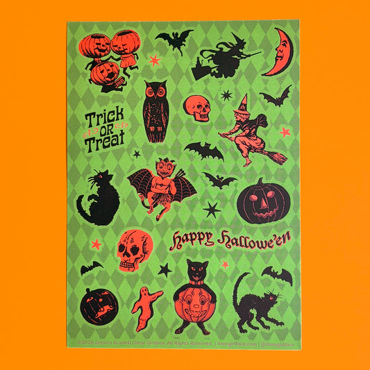 All Hallows Eve Sticker Sheet