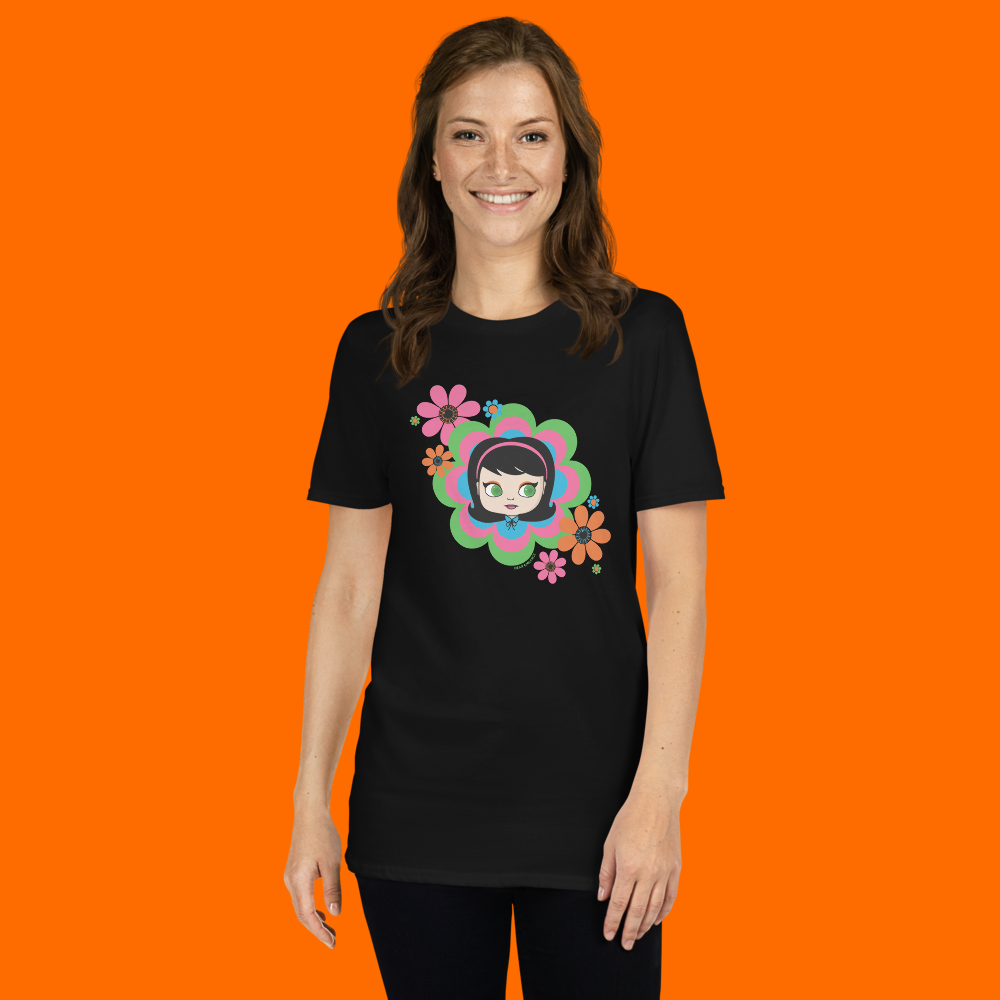 Bloomin' Goldie T-Shirt / Black