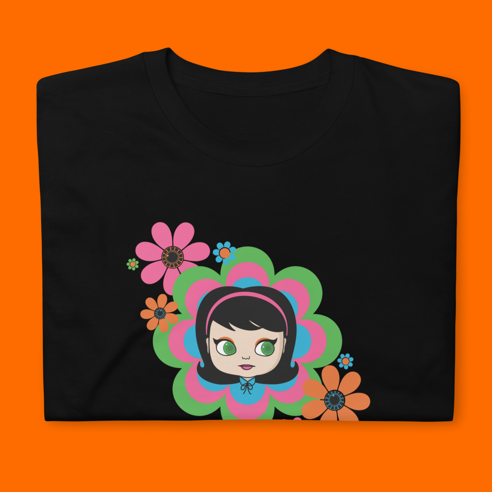 Bloomin' Goldie T-Shirt / Black