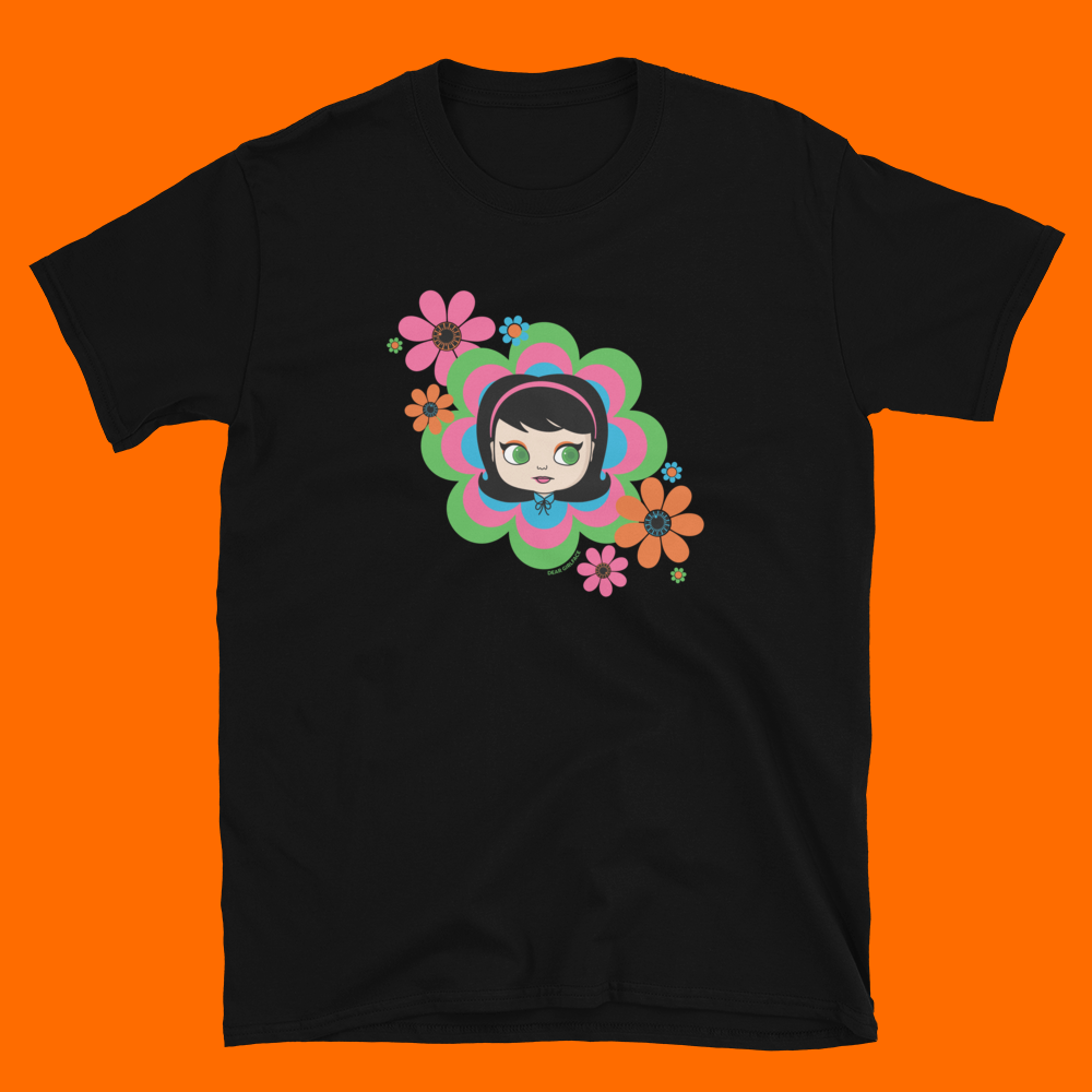Bloomin' Goldie T-Shirt / Black