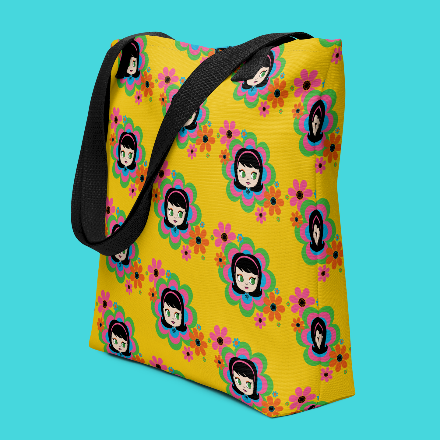Golden Bloomin' Goldie Tote Bag