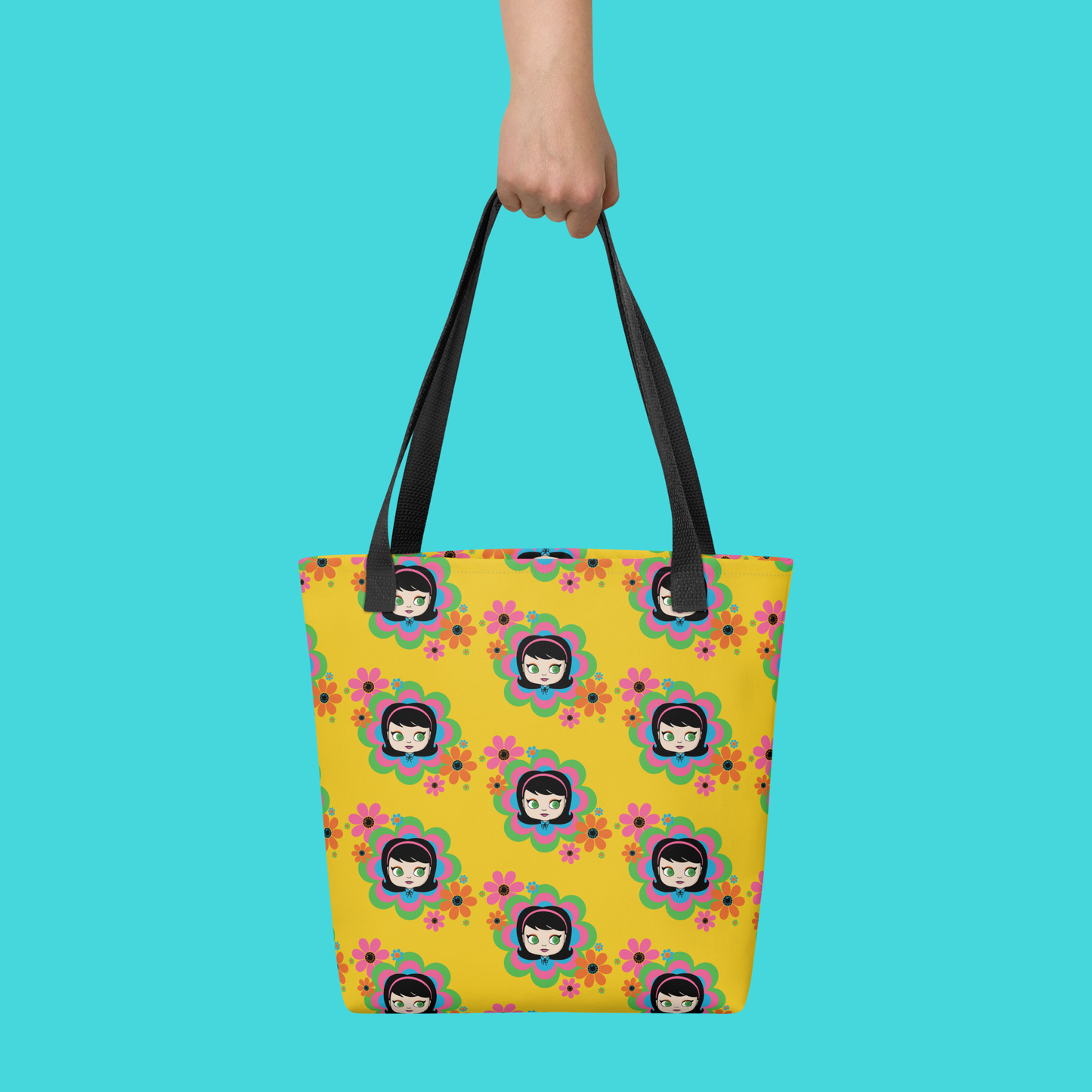 Golden Bloomin' Goldie Tote Bag