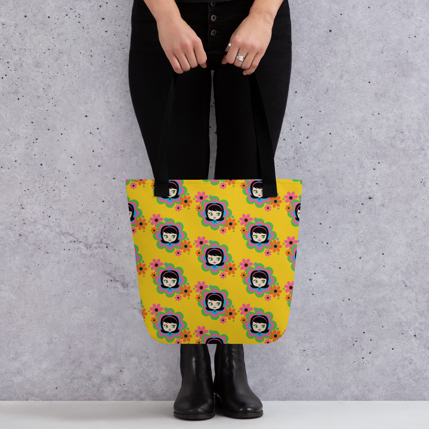 Golden Bloomin' Goldie Tote Bag