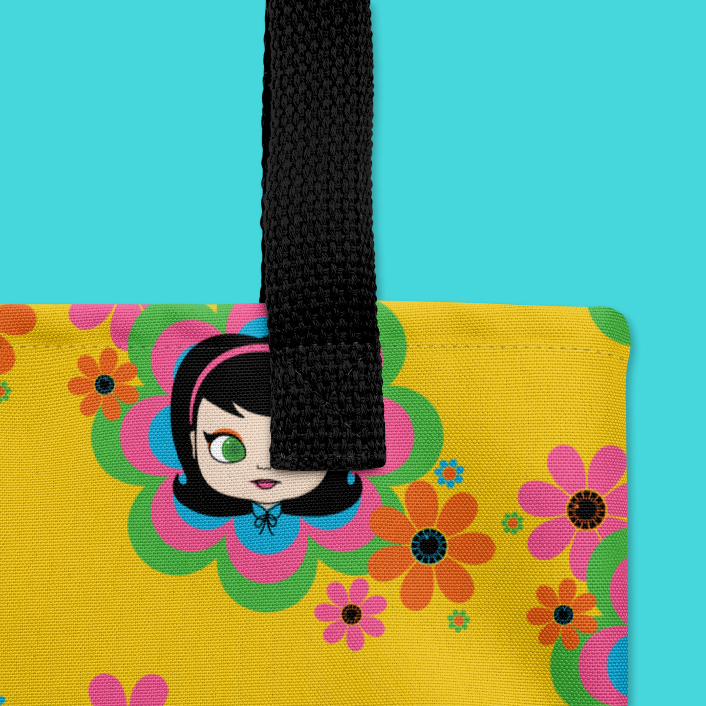 Golden Bloomin' Goldie Tote Bag