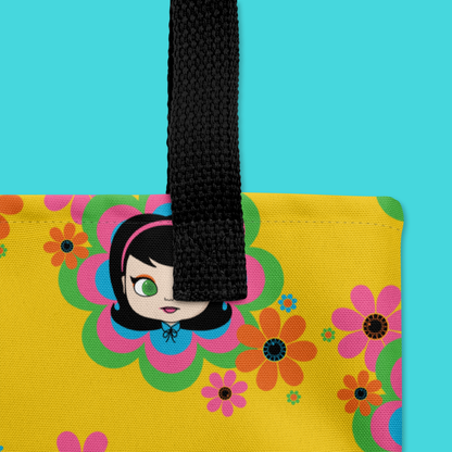 Golden Bloomin' Goldie Tote Bag