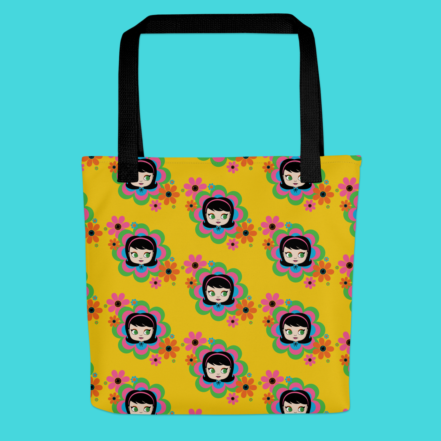 Golden Bloomin' Goldie Tote Bag
