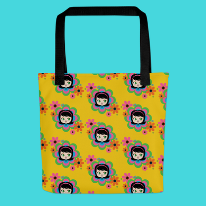 Golden Bloomin' Goldie Tote Bag