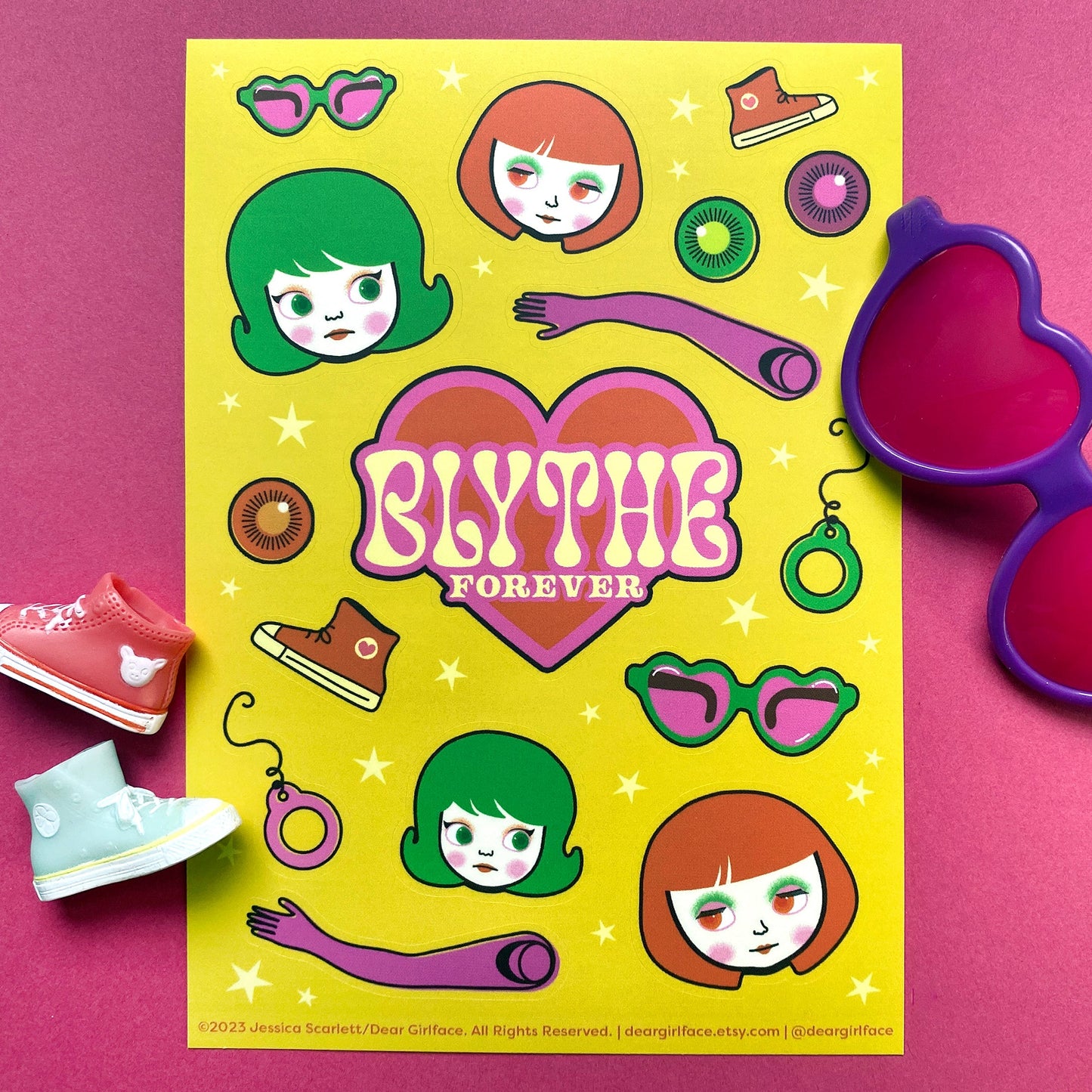 Blythe Forever Sticker Sheet