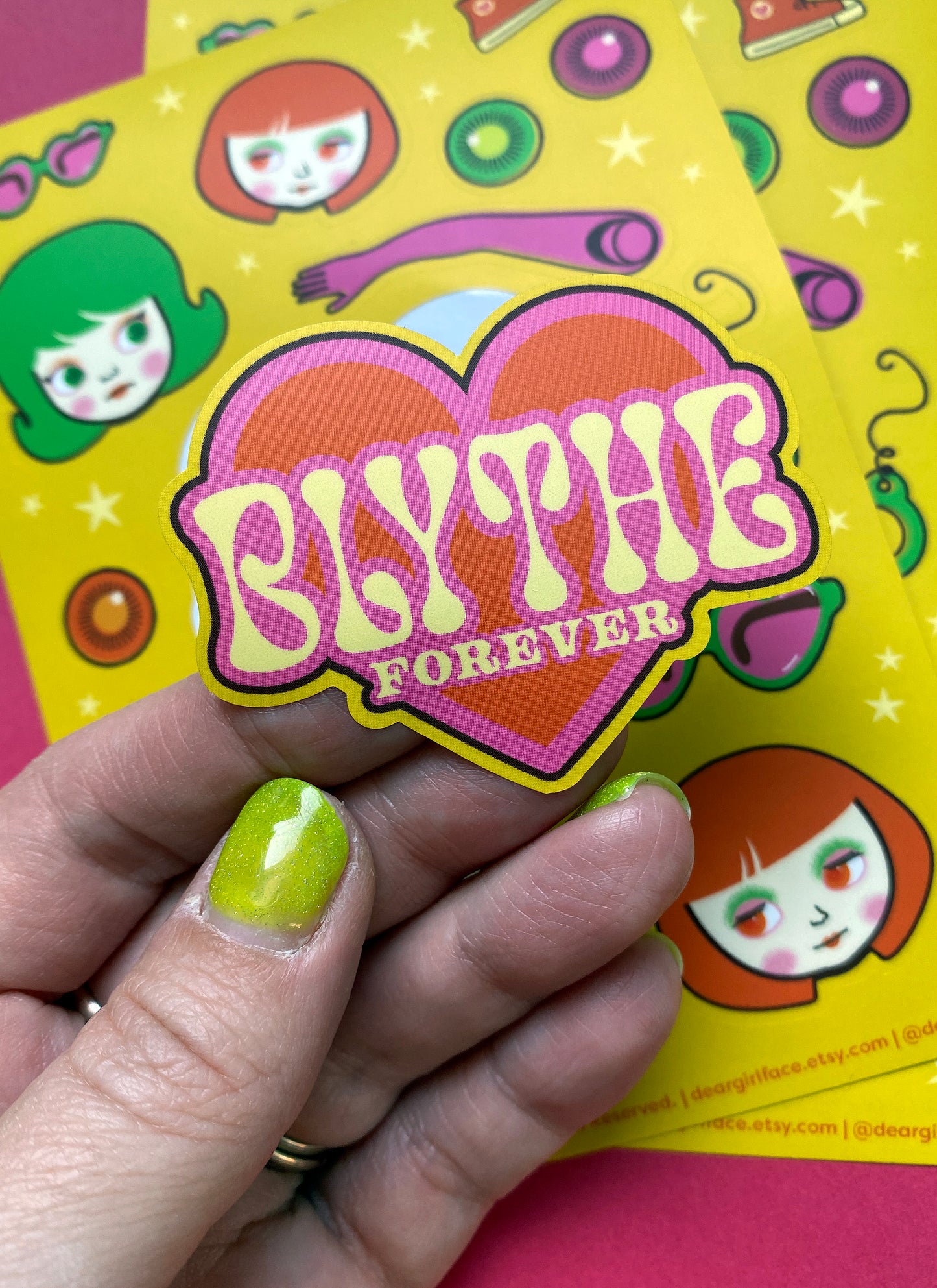 Blythe Forever Sticker Sheet
