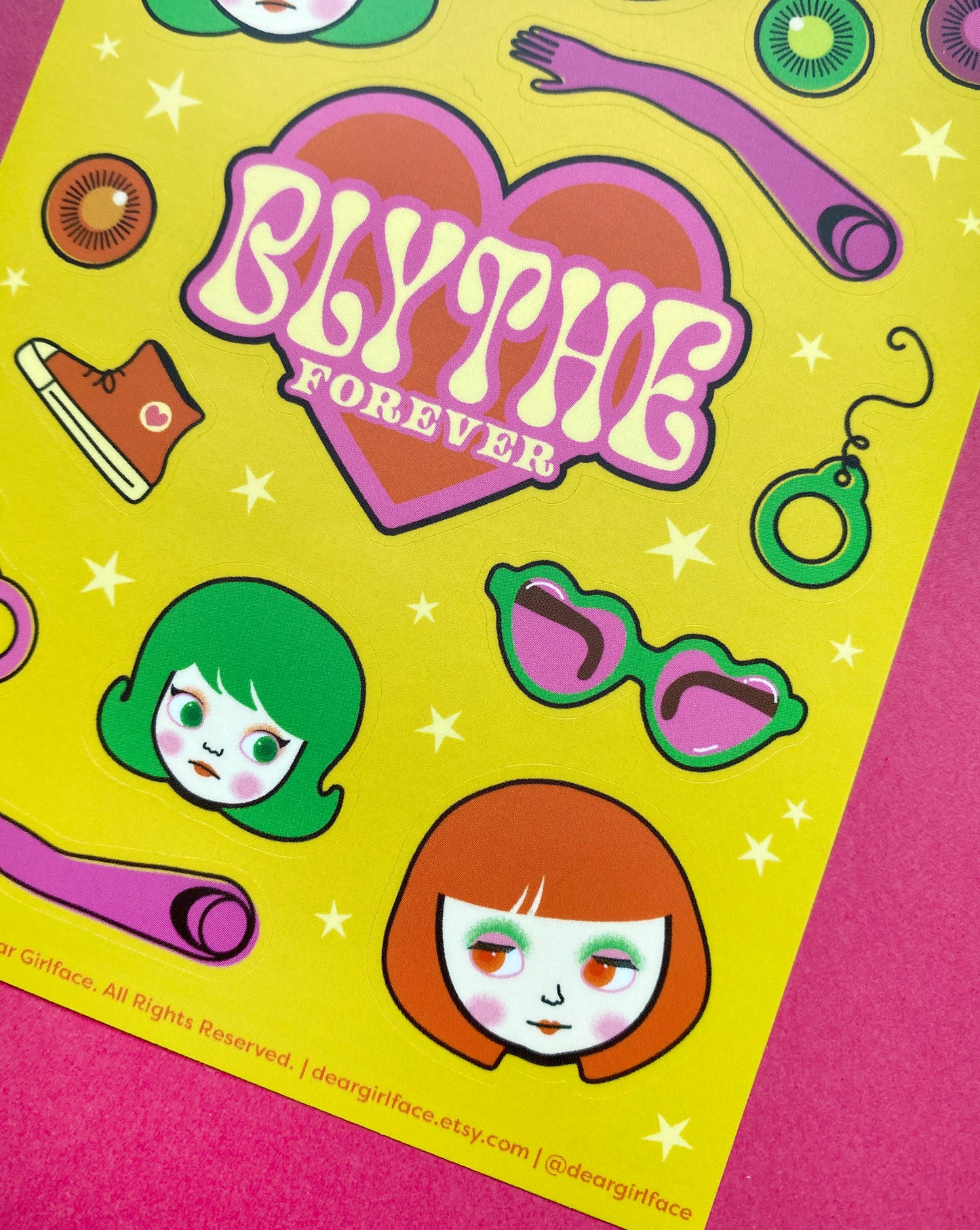 Blythe Forever Sticker Sheet