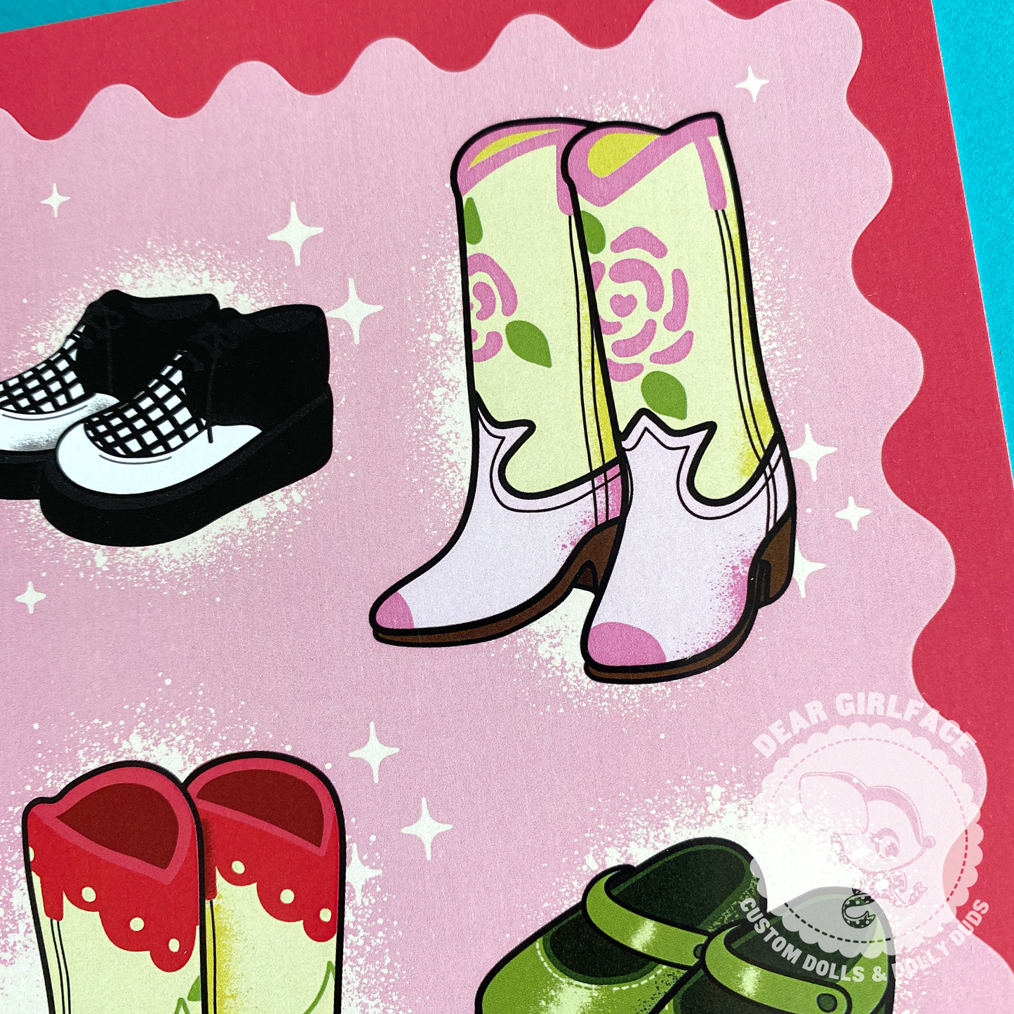 A Doll Can Never Have Too Many Shoes / Blythe Inspired 8x10 Art Print