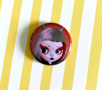 Dear Girlface Dolls 1" Pin / SERIES 3