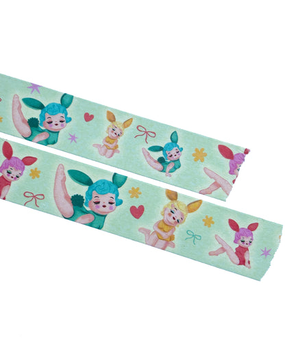 Bunny Girls Wide Washi Tape