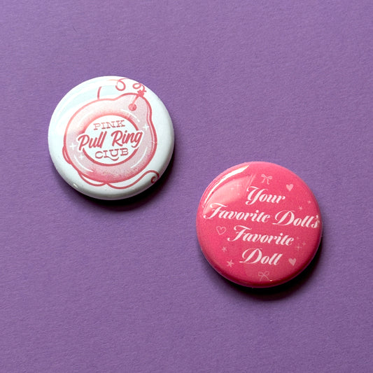 Chappell Roan x Blythe Inspired 1" Pins