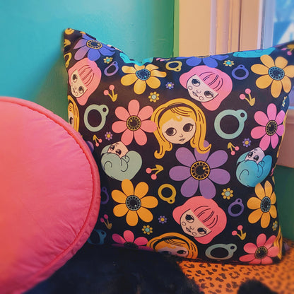 Daisy Dollys Pillow Cover