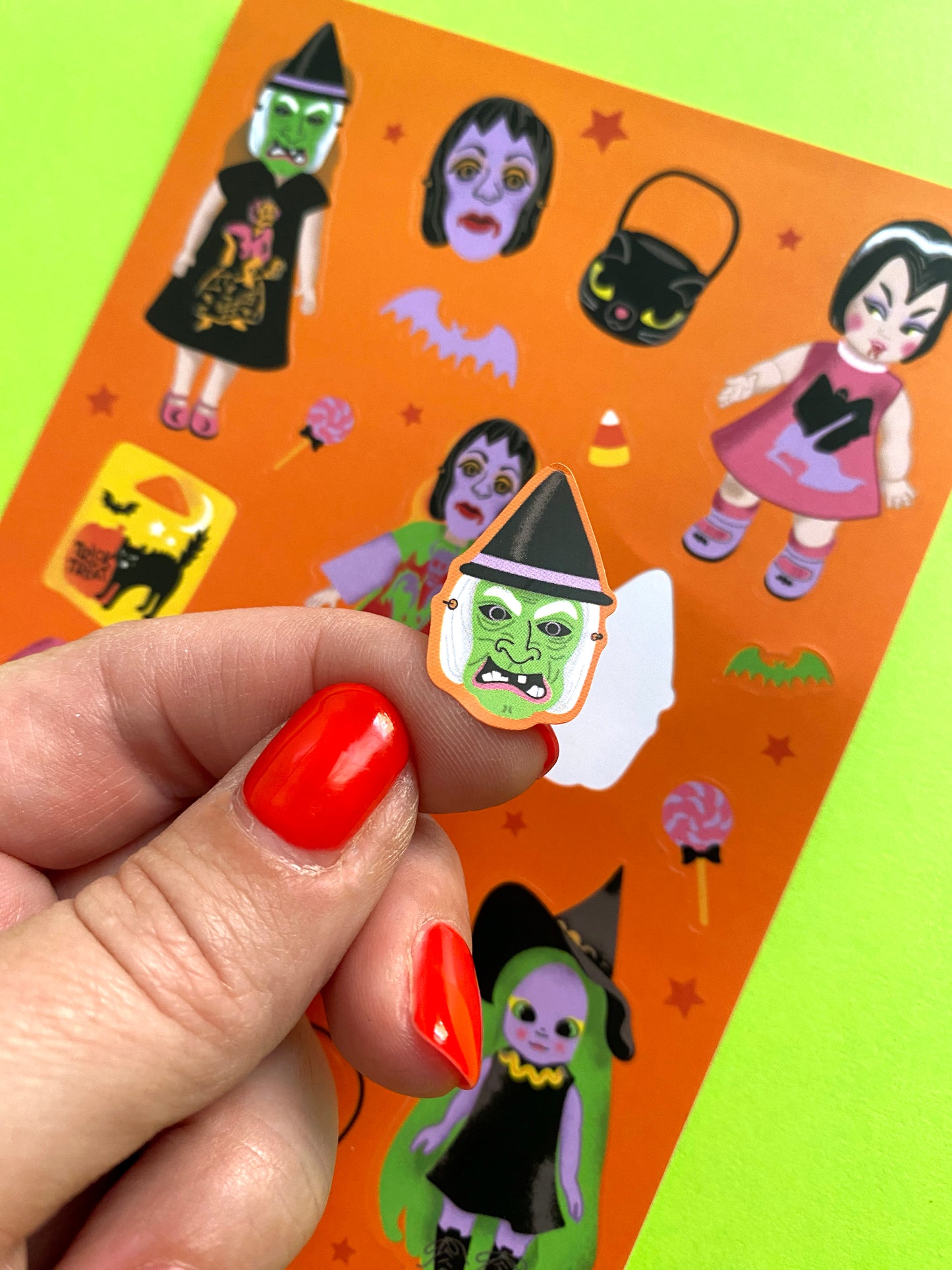 Happy Dolloween Sticker Sheet