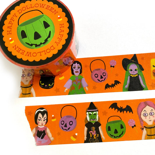 Happy Dolloween Wide Washi Tape