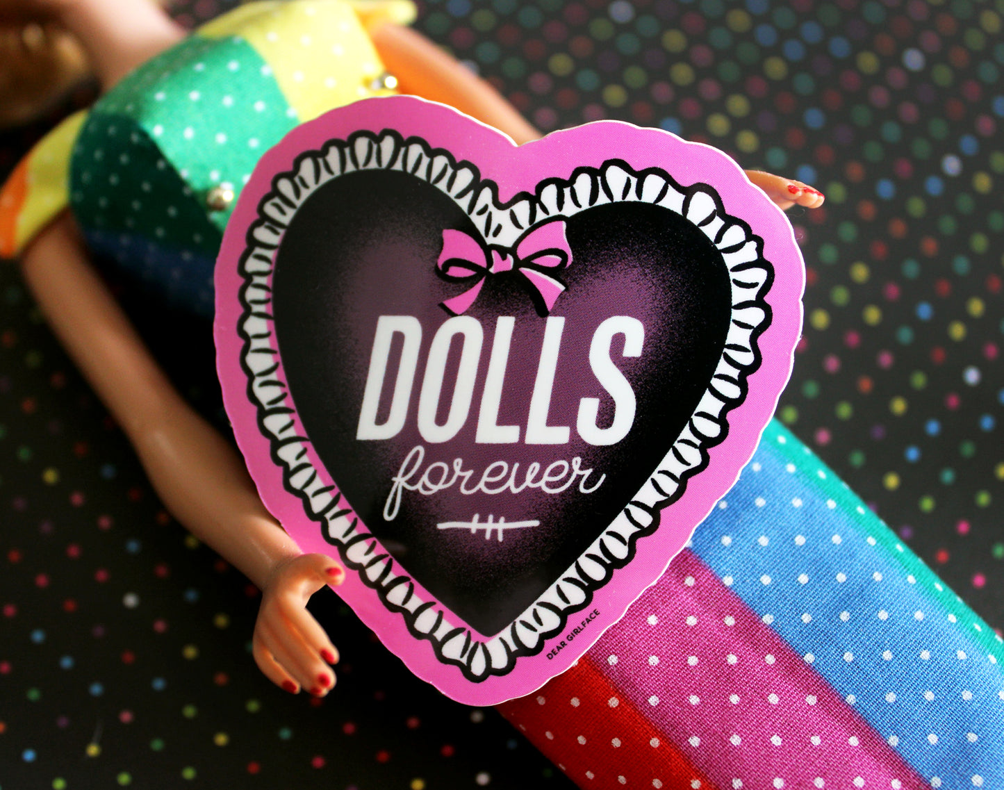 Dolls Forever Vinyl Sticker