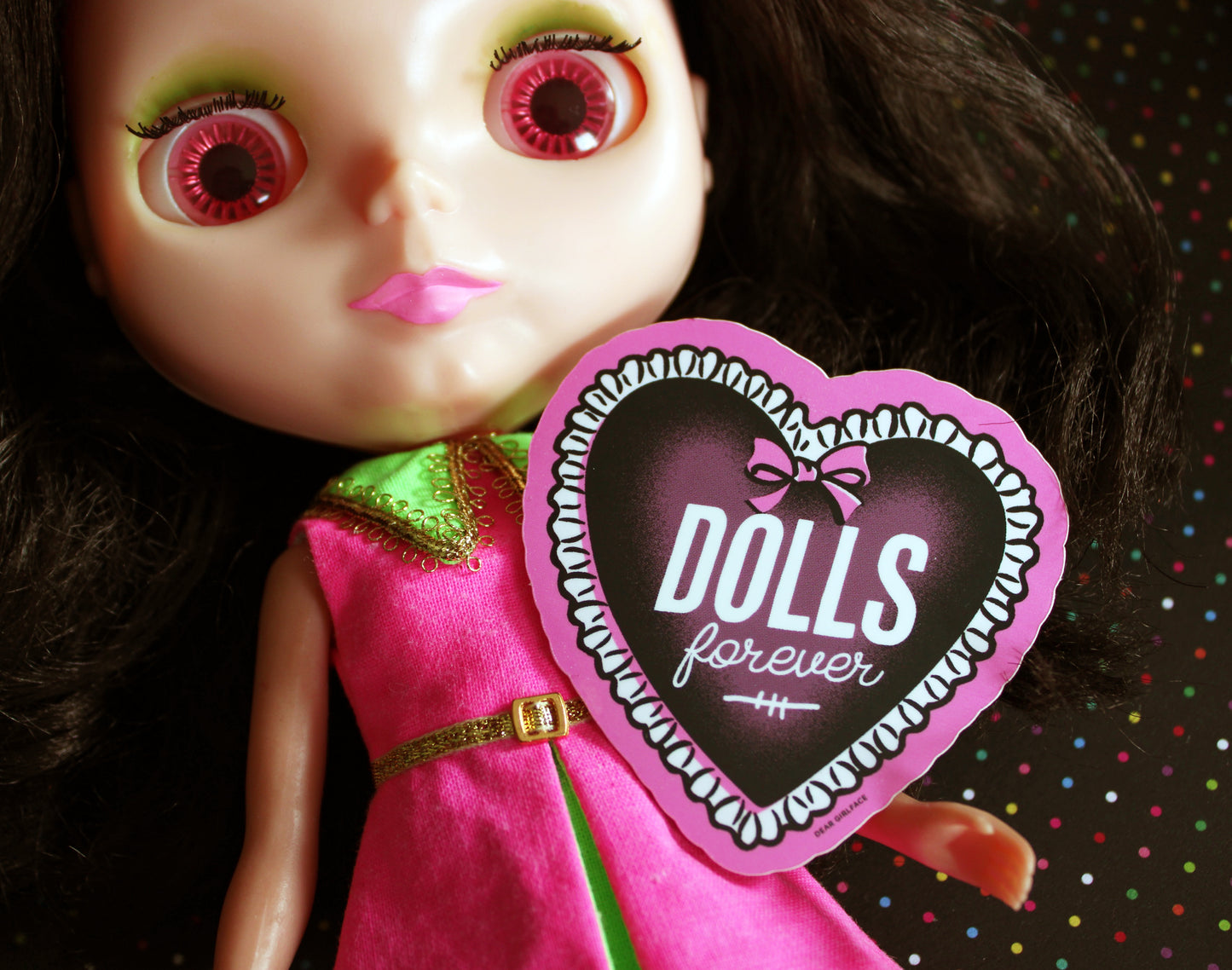 Dolls Forever Vinyl Sticker