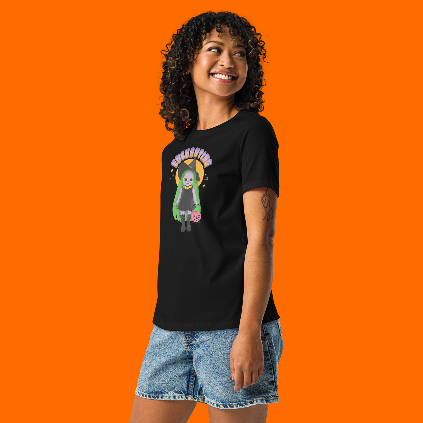 Enchanting Witch Ladies Relaxed Fit Tee