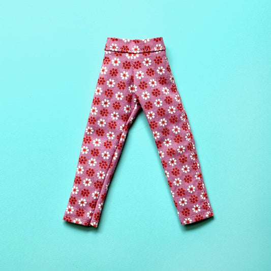 Ditsy Daisies Beatnik Baby Pants Purple