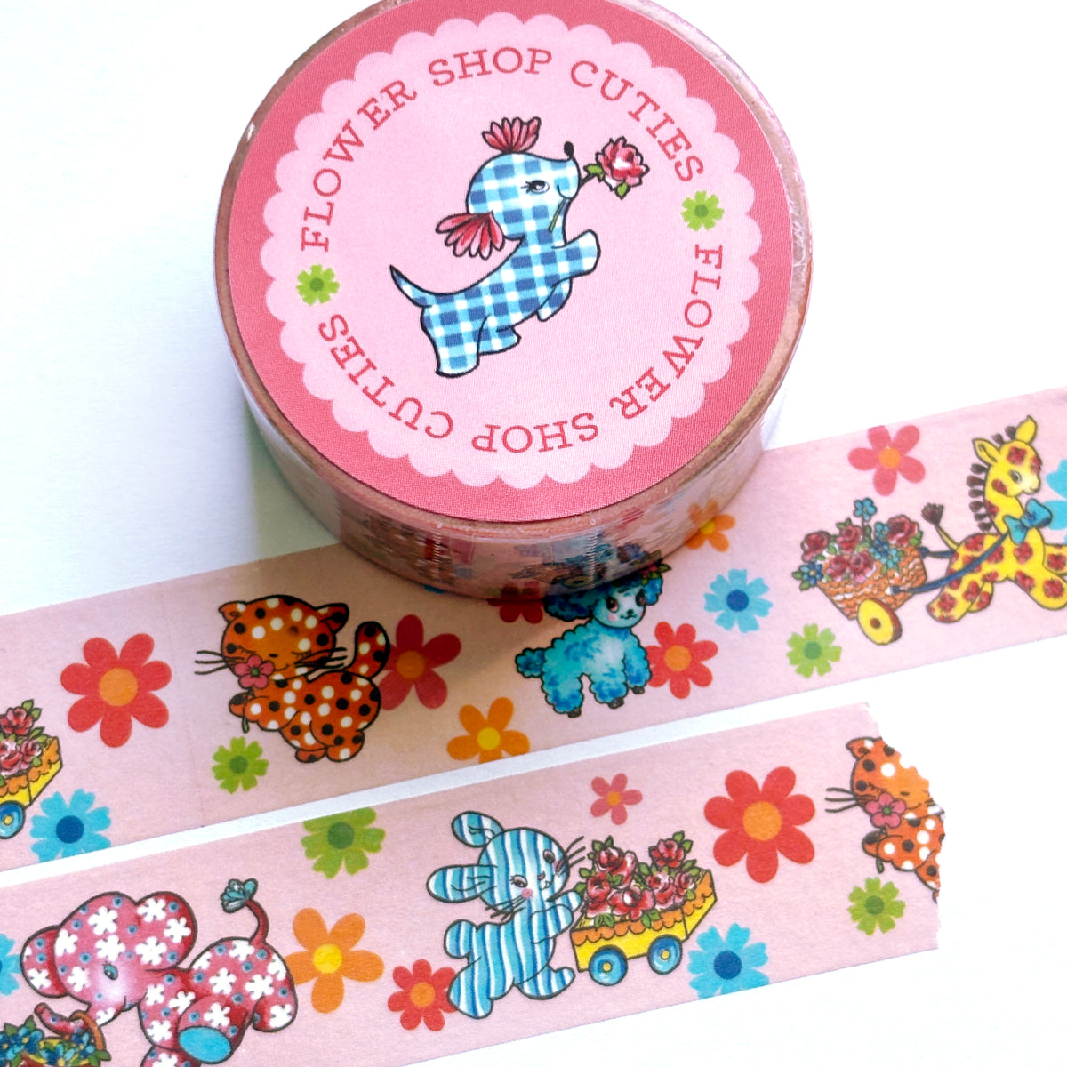 Flower Shop Cuties Wide Washi Tape