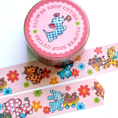 Flower Shop Cuties Wide Washi Tape