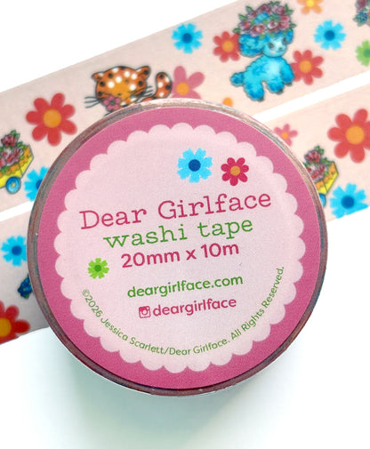 Flower Shop Cuties Wide Washi Tape