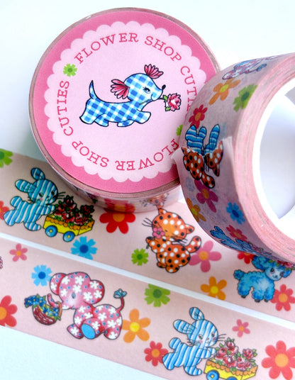 Flower Shop Cuties Wide Washi Tape