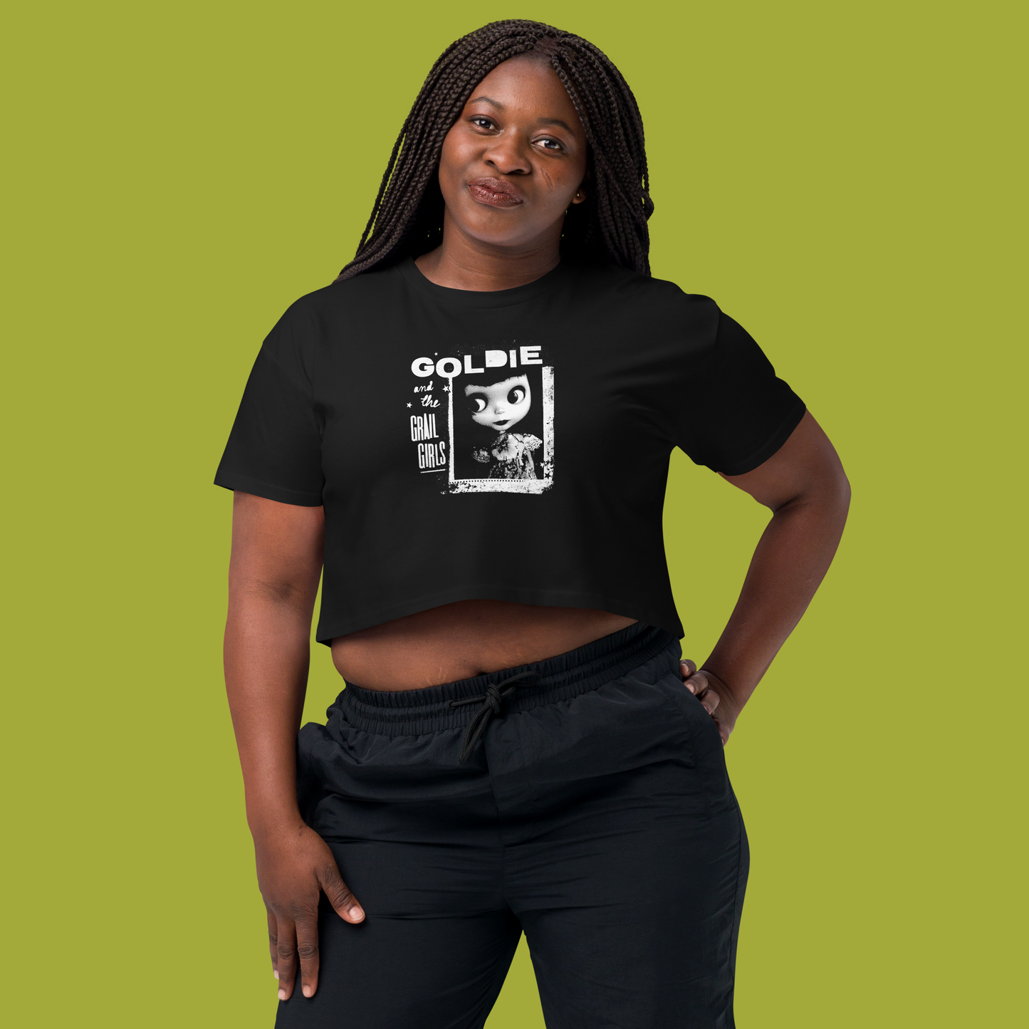 Goldie & The Grail Girls Crop Tee