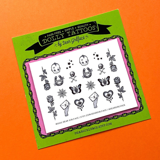 DOLLY TATTOOS / Black & Gray Set Vol. II