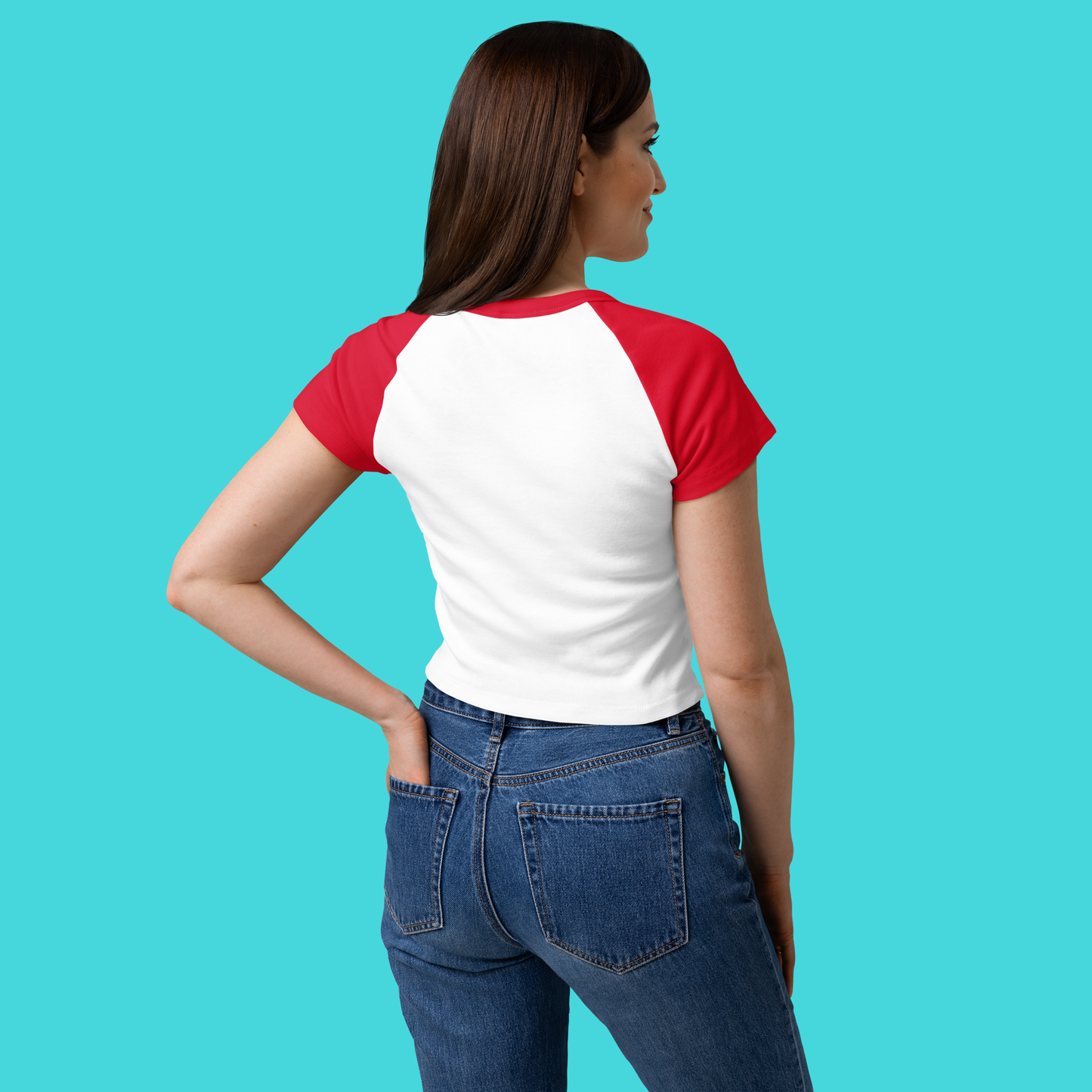 Lil' Devil Raglan Baby Tee