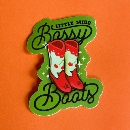 Little Miss Bossy Boots Blythe Vinyl Sticker