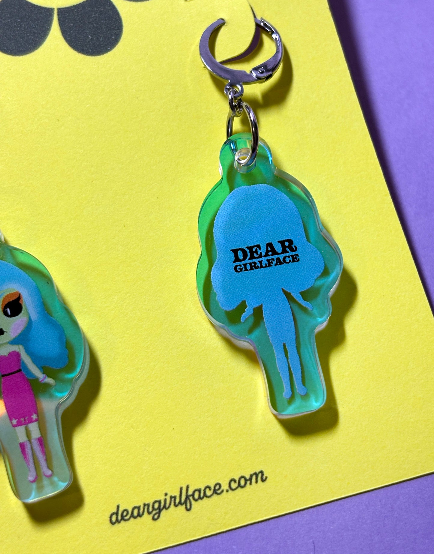 Martian Girl Alien Blythe Earrings