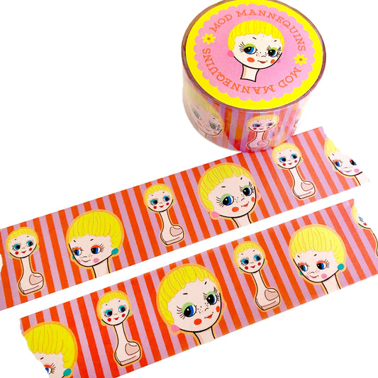 Mod Mannequins Wide Washi Tape