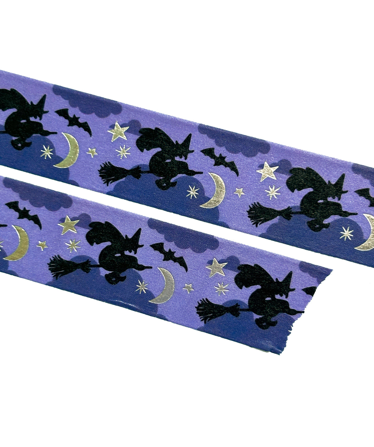Moonlit Flight Silver Foil Washi Tape