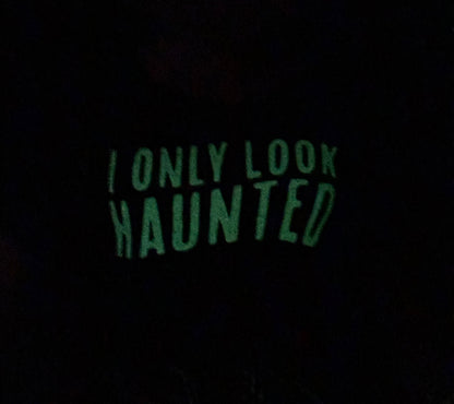 I Only Look Haunted Glow Crop Tee for Blythe