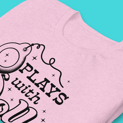 Plays With Dolls T-Shirt / Mustard or Pink