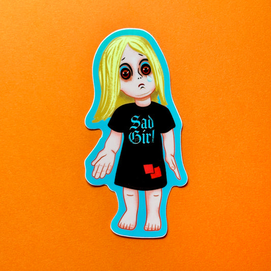 The OG Sad Girl Vinyl Sticker