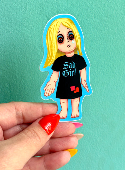 The OG Sad Girl Vinyl Sticker