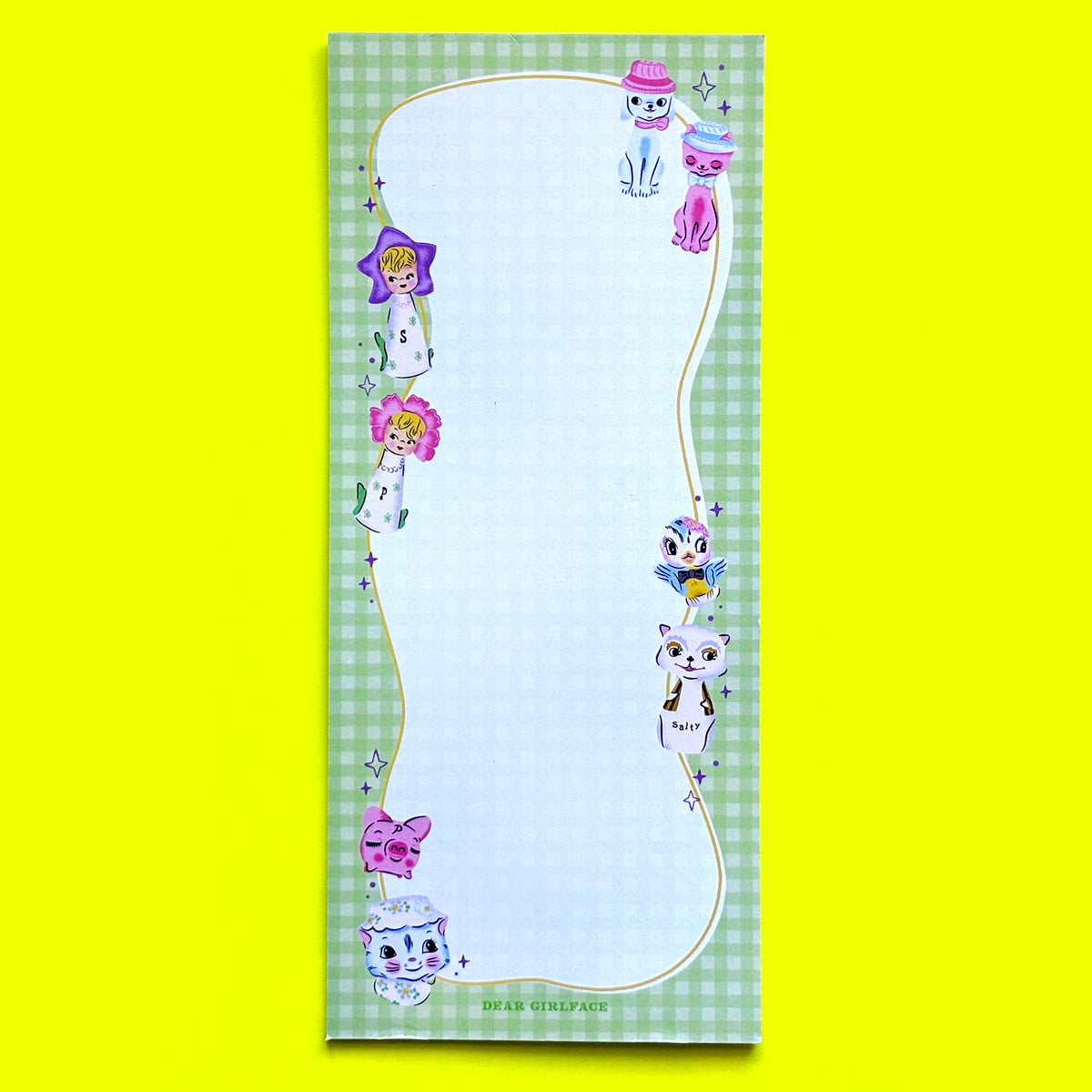 Shake It Up Long Notepad