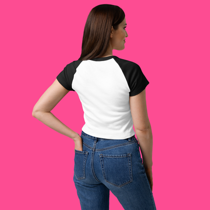 Space Babe Raglan Baby Tee