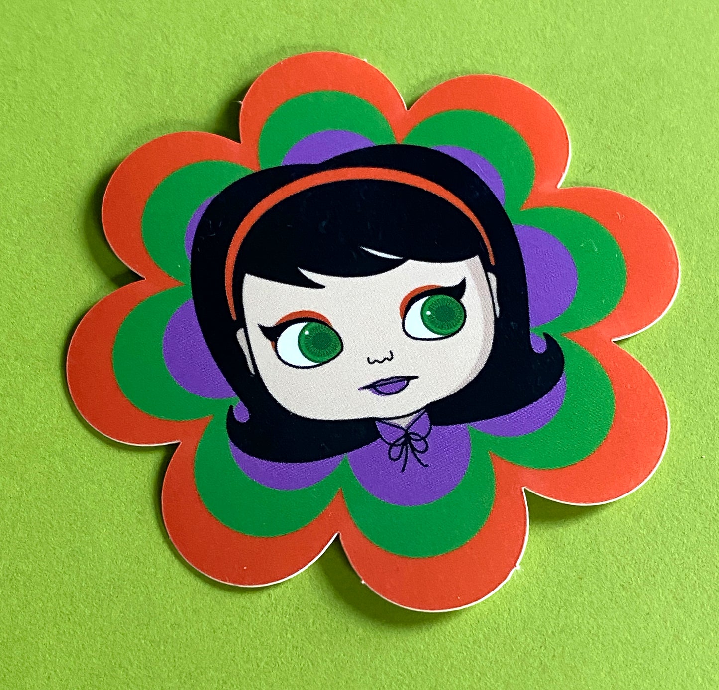 Spooky Edition Bloomin' Goldie Vinyl Sticker