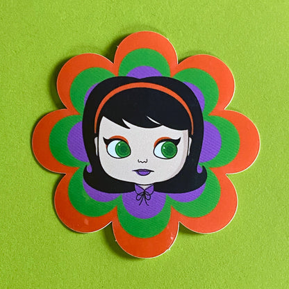 Spooky Edition Bloomin' Goldie Vinyl Sticker