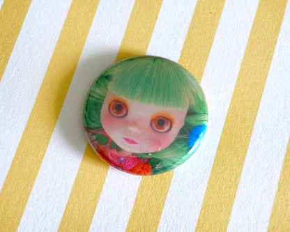 Dear Girlface Dolls 1" Pin / SERIES 3