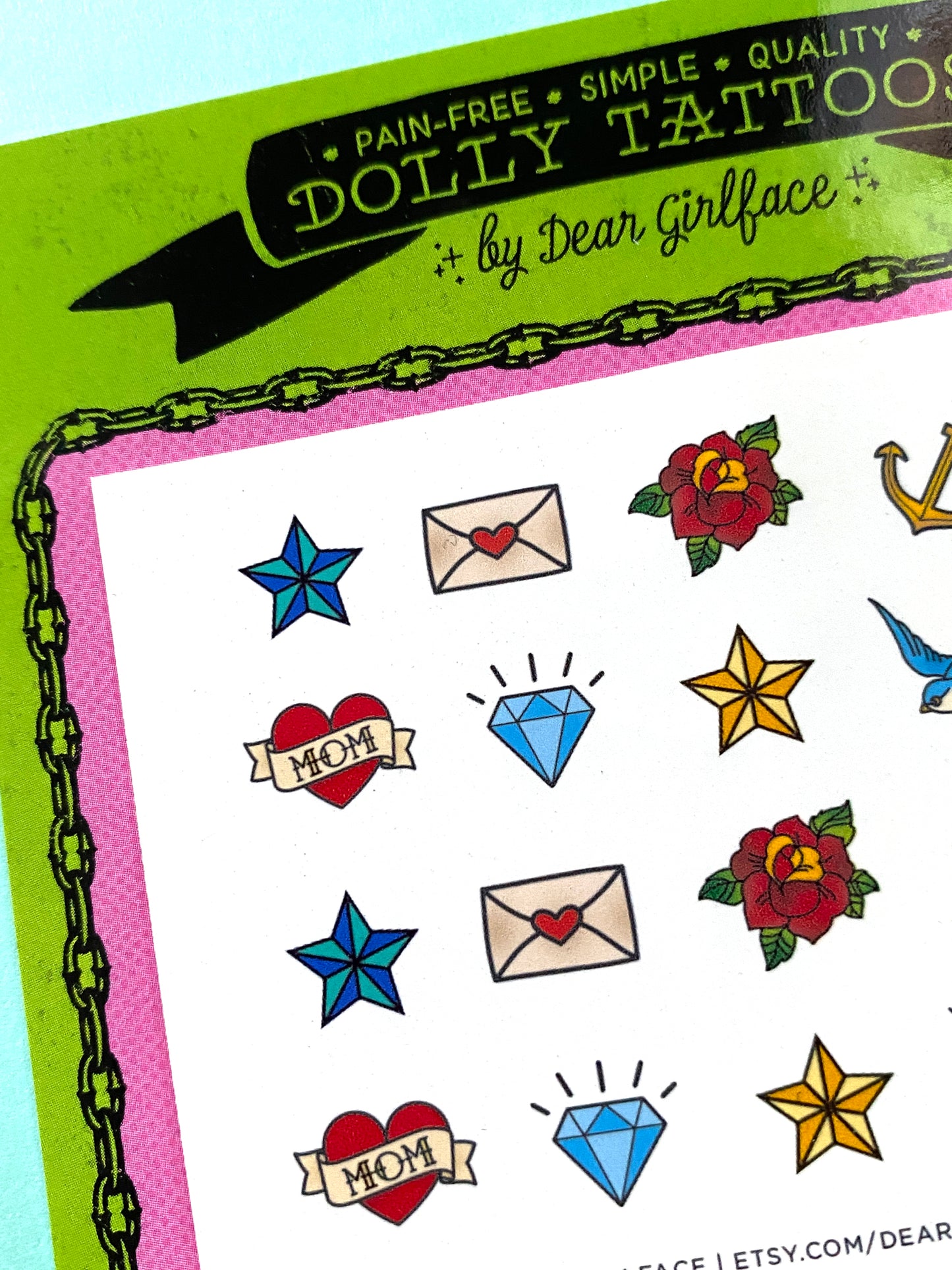 Dolly Tattoos / Traditional Flash Set