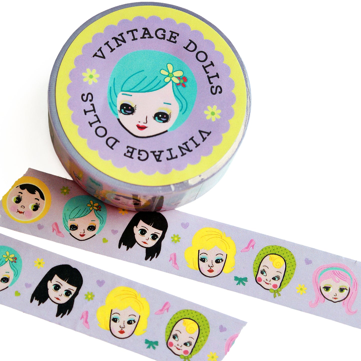 Vintage Dolls Washi Tape