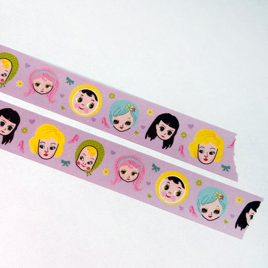 Vintage Dolls Washi Tape