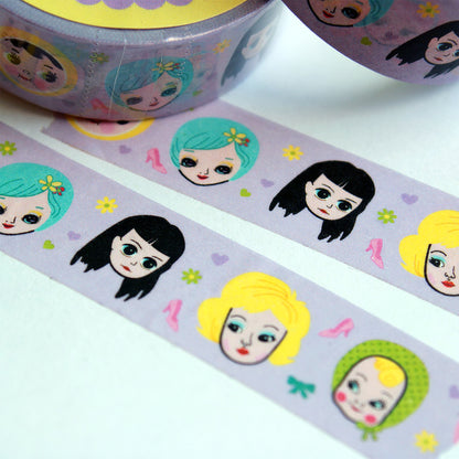 Vintage Dolls Washi Tape