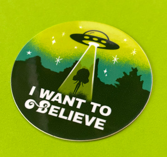 I Want To Blythe-lieve Vinyl Sticker